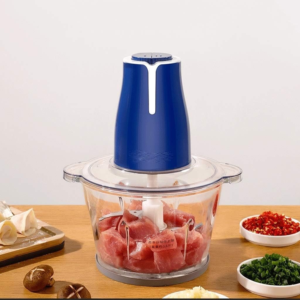 Electric Meat Grinder Machine Stainless Steel Household Electric Food Chopper Mincer Blender Grinder Home Kitchen Food Processor for Meat Fruit