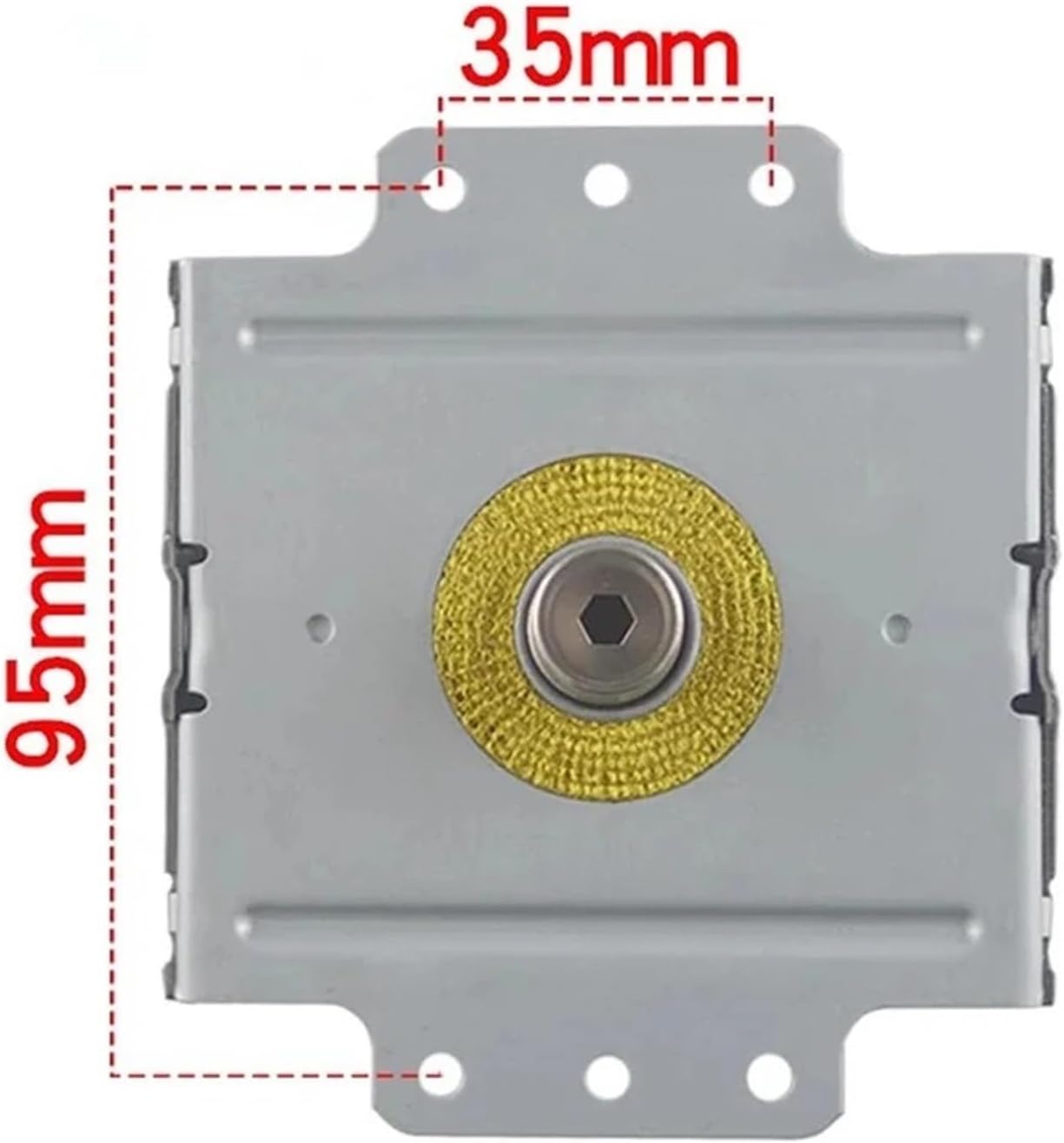 Microwave Oven Magnetron Replacement Parts, Compatible For Toshiba 2M303H, Short Leg Inverter Magnetron Microwave Oven Accessories