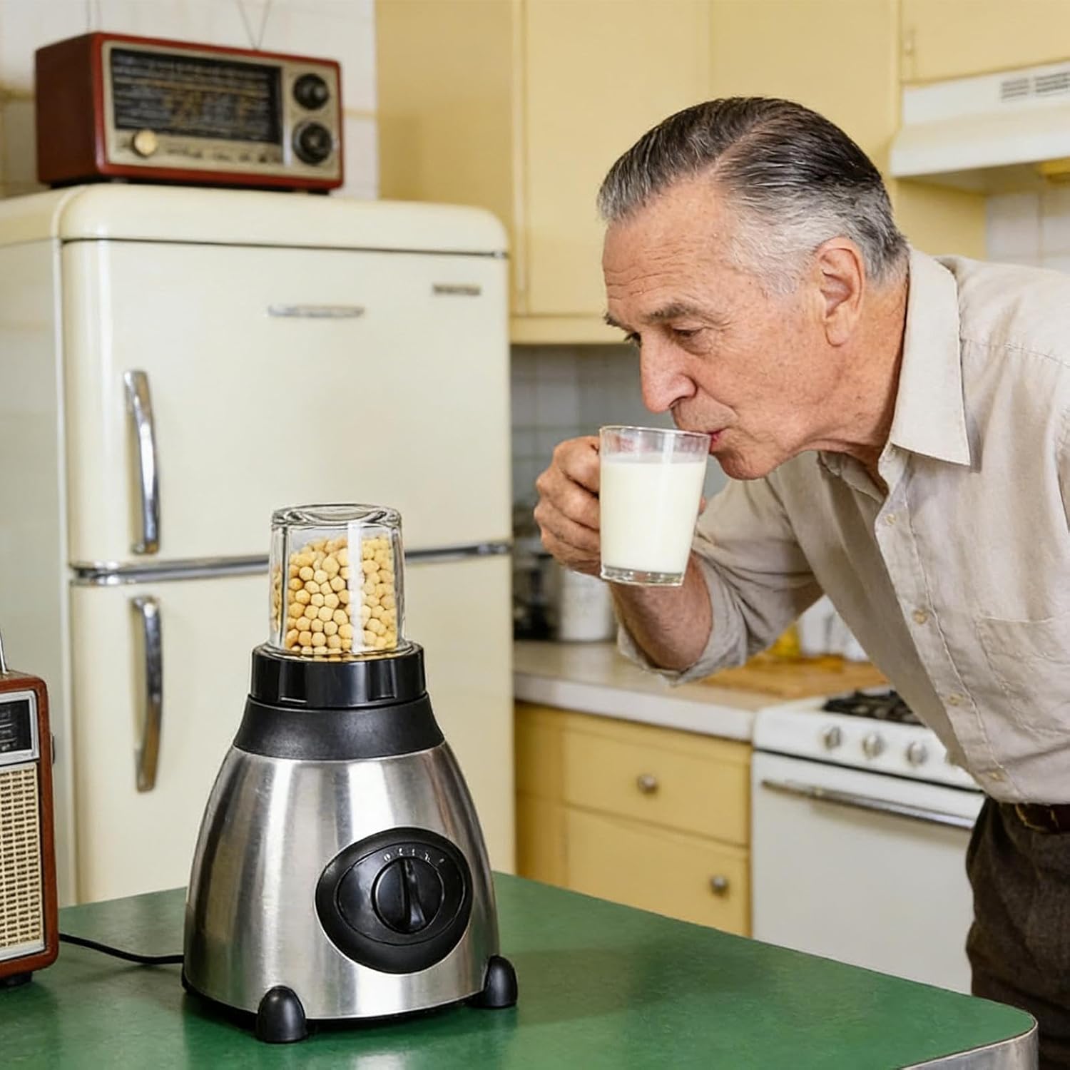 Blender For Smoothies -18.5 * 38cm, Countertop Blenders, To-go Cup | Food Processor Seasoning Maker | Food Blender | Ice Crushing, Fruits, Self-Cleaning, Speed Adjustable