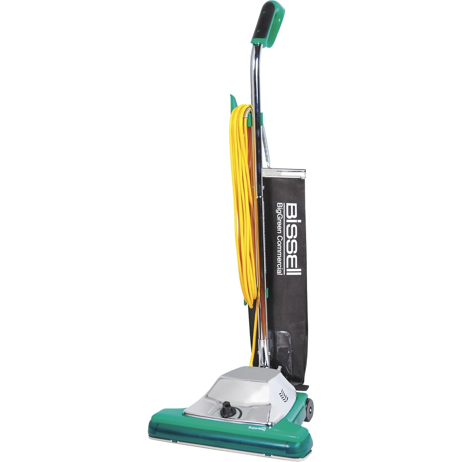 Bissell BigGreen Commercial BG101DC ProCup Comfort Grip Handle Upright Vacuum with Magnet, 870W, 12