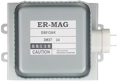 Replace Microwave Oven Magnetron, Compatible For Toshiba, E5513AK Air-cooled Fixed Frequency Long Bottom Plate 1300W Microwave Vacuum Tube