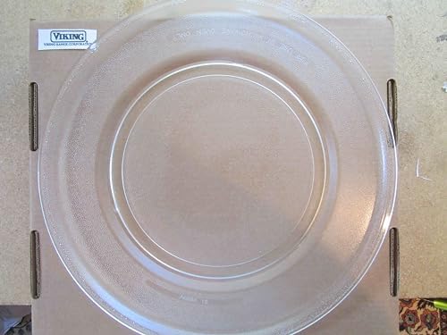 Generic viking microwave glass tray oem factory part not aftermarket, clear