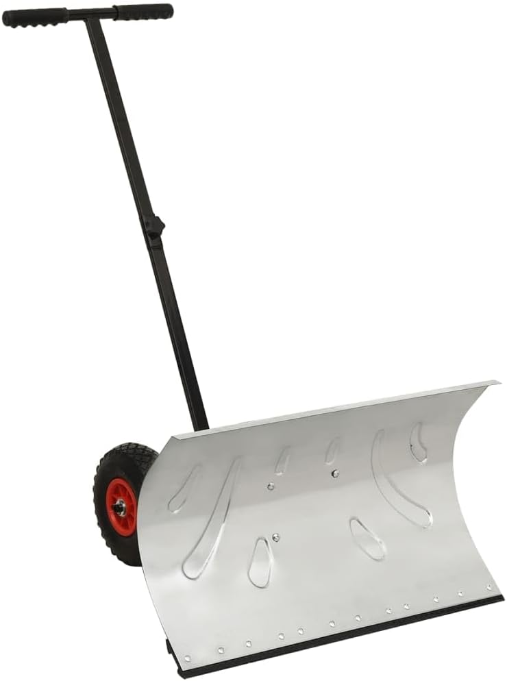 SKM Manual Snow Shovel with Wheels (Weight-15KG)