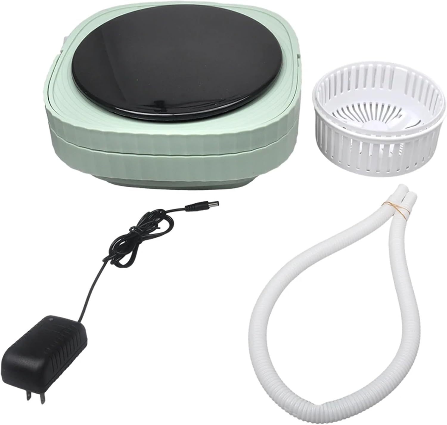 Portable Washing Machine, 10L Folding Mini Washing Machine Portable Underwear Socks Baby Small Washer With Dryer For Clothes Travel Home,for Apartments, Homes, and Dorms(Green)