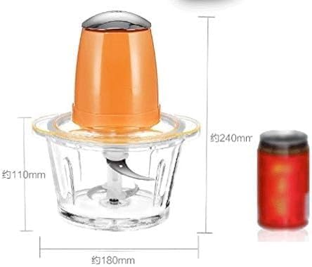 220V 1.5L Household Multifunction Electric Meat Grinder Glass Food Blender Meat Fruit Vegetable Mincer Stainless Steel Blade