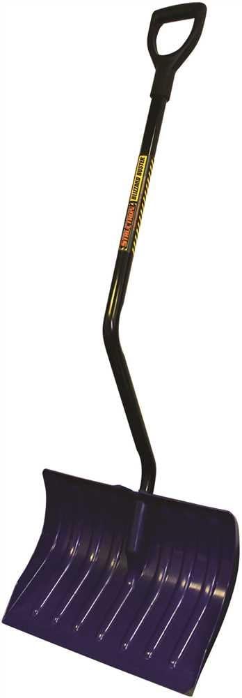 Seymour-Structron STR-PSE20096827 Snow Shovel with D Handle, 18