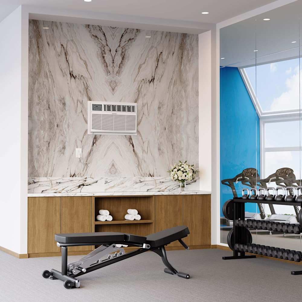 DRTAC121XNA1 12,000 BTU 115V Through the Wall Air Conditioner and Remote Control - White