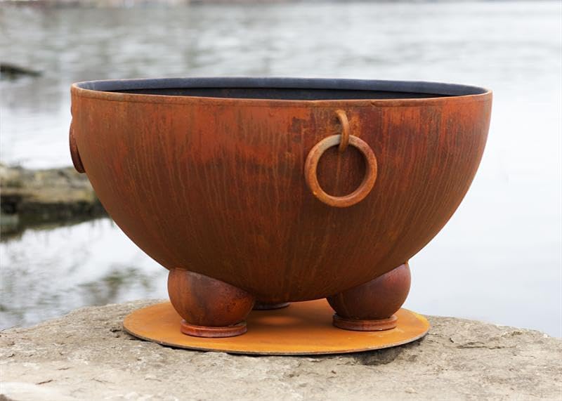 Fire Pit Art Nepal Wood Fire Pit (Nepal)