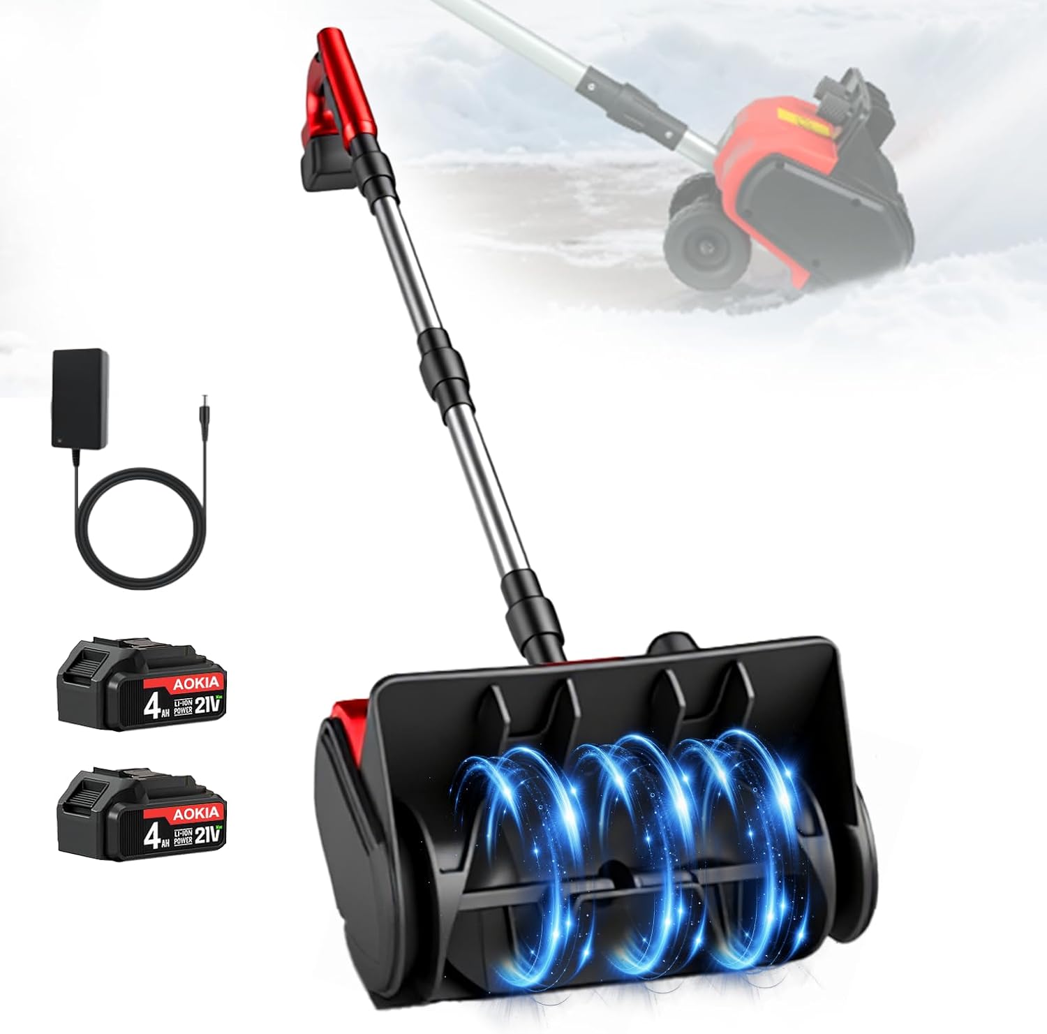 Cordless Snow Shovel,12.5