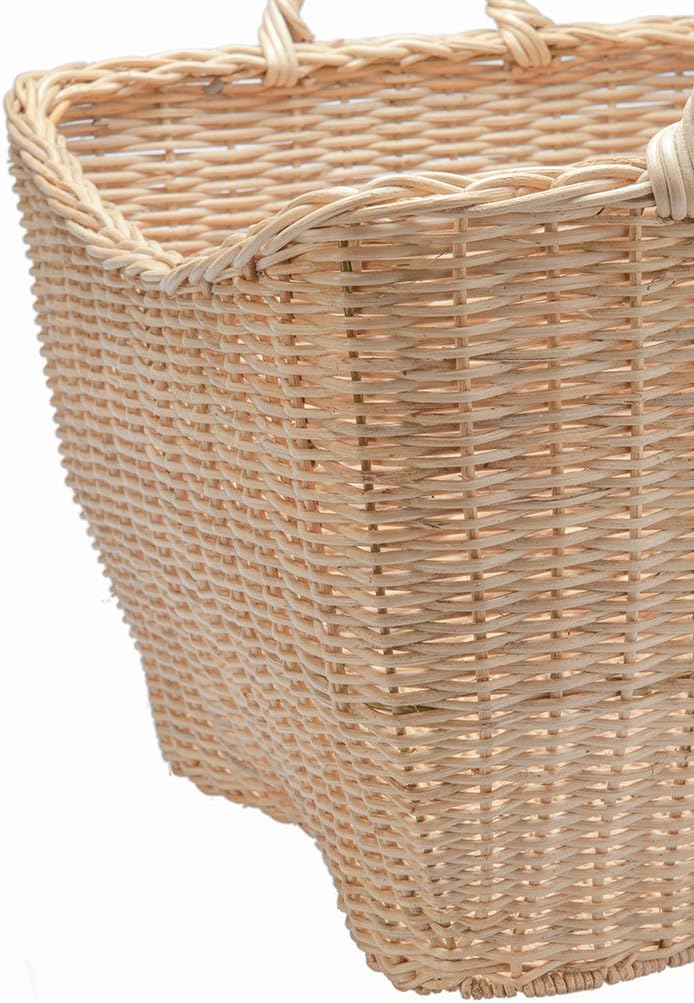 KOUBOO Wicker Laundry Basket, Hamper for Dirty Clothes, Laundry Sorter Bin, Basket with Handles for Easy Transport, Household Essentials, Natural