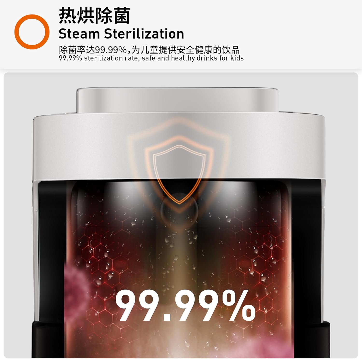 Joyoung Y1 Intelligent Soymilk Machine Fully Automatic Food Blender Multifunction Self-Cleaning Soybean Milk Maker Y1-US02 (White)