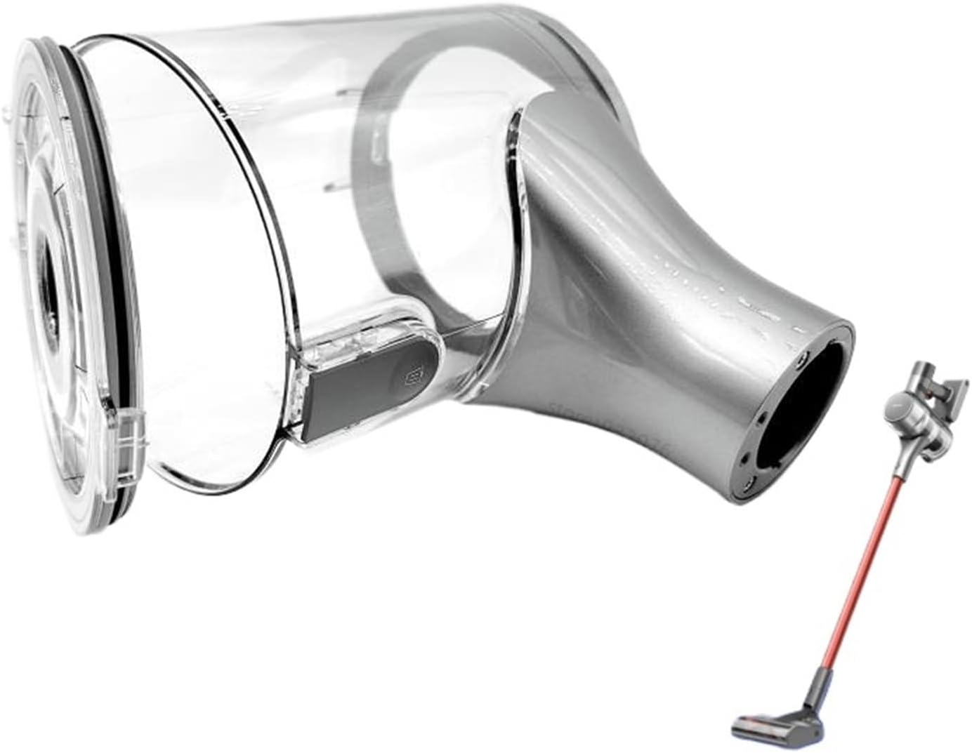 Vacuum Cleaner Accessories, Compatible for Dreame T20 Dust Cup Assembly, Anti-Leak 0.6L Dustbin with HEPA Filter for Omni Station & Multi-Floor Cleaning