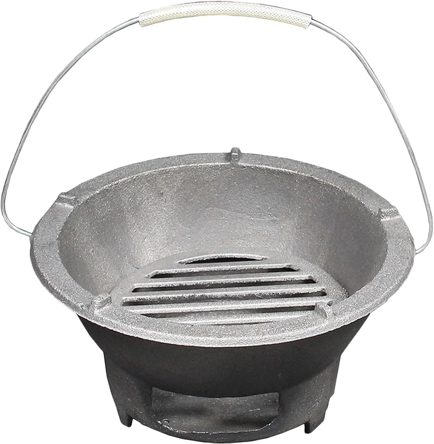 Grill Pig Iron Stove Camping Stoves Portable BBQ Barbecue Tool Charcoal Outdoor for Soup Grilling Accessories Cooking