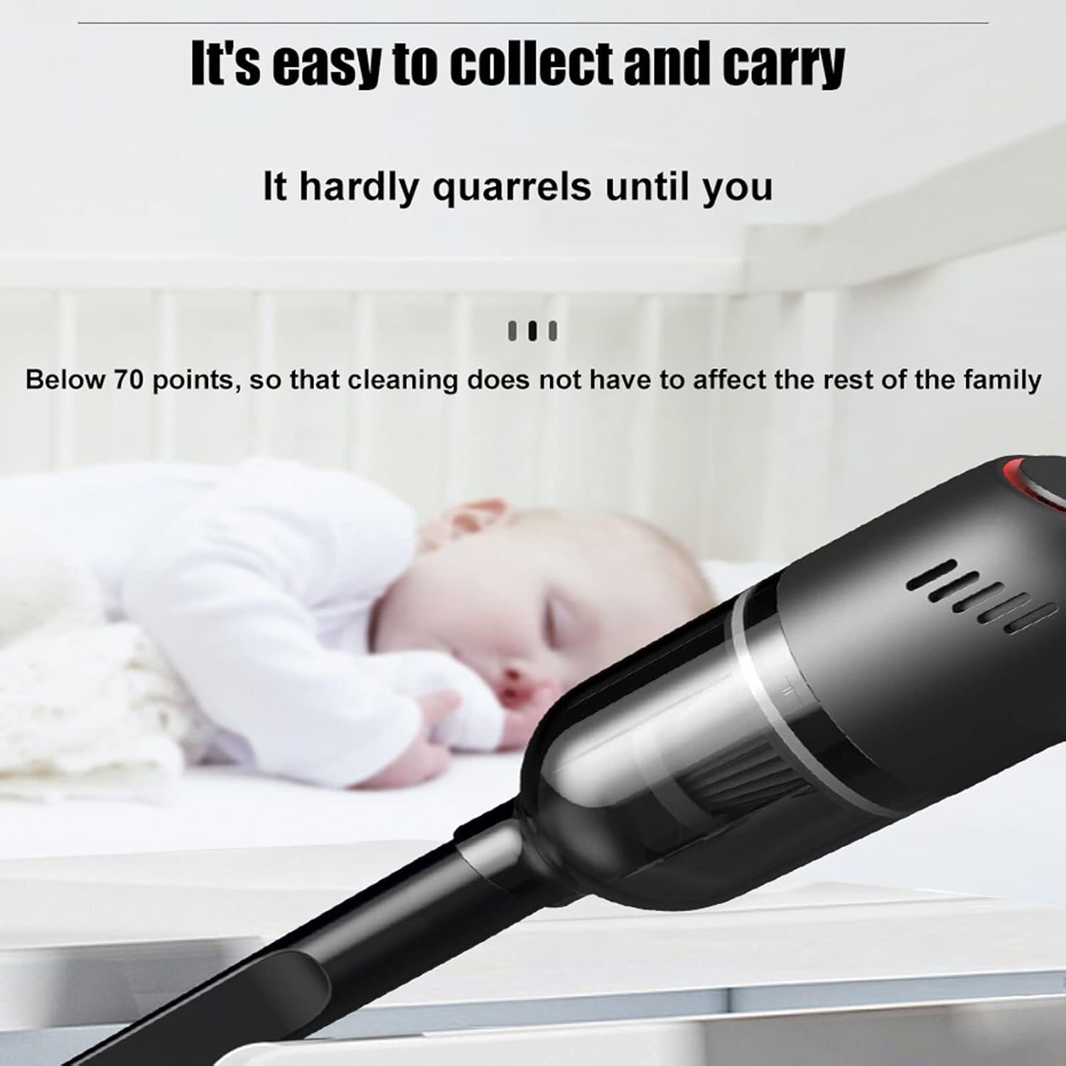 Hard Floor Vacuum Portable Car Vacuum Cleaner Household Handheld Automatic Vacuum Cleaner High Suction Power