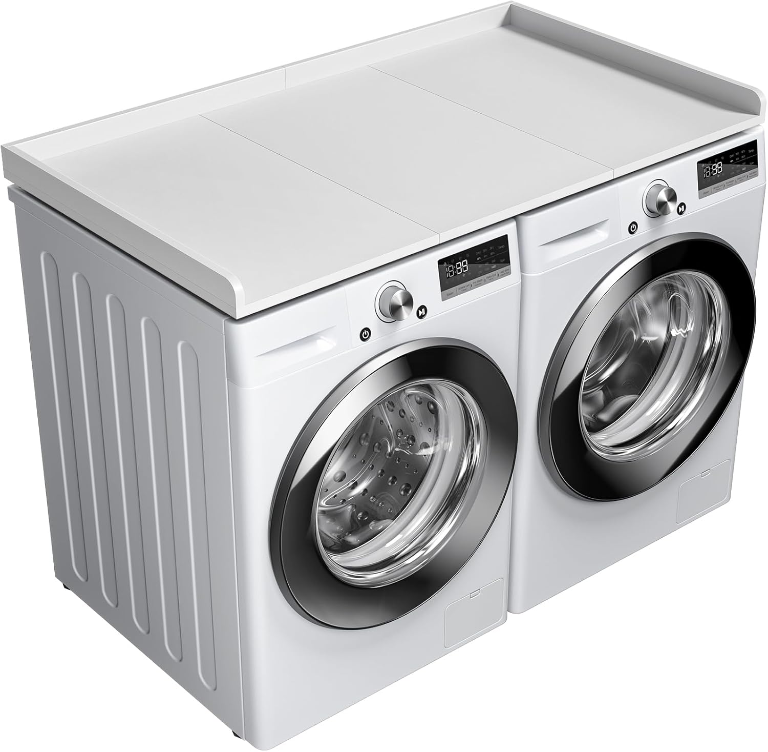 Ulif Washer Dryer Countertop, Washer and Dryer Countertop Table with Non-Slip Pads for Laundry Organization, 27.5