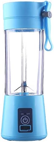 13-Ounce USB-Rechargeable Fruit Blender - Blue