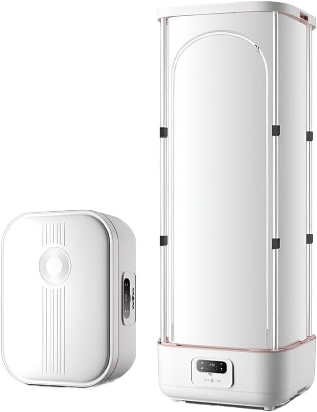 Electric Clothes Dryer, Multi Functional Portable, Foldable Vertical Steam Iron Dry, Fully Automatic Ironing Folding Wrinkle Remover