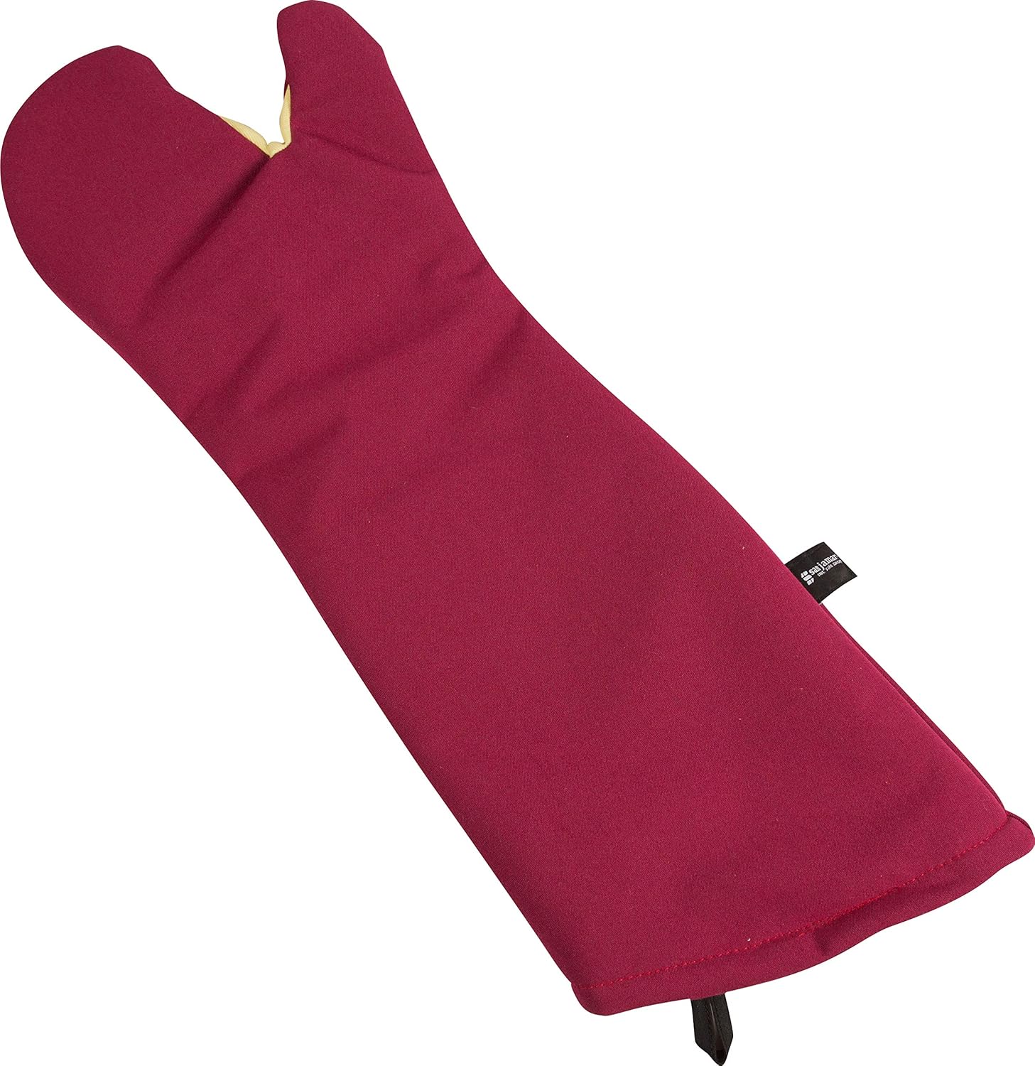 San Jamar KT0224 Cool Touch Flame Conventional High Heat Intermittent Flame Protection up to 900°F Oven Mitt, 24