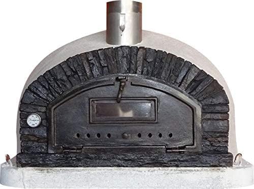 Authentic Pizza Ovens Buena Ventura 'Preto' Premium, Wood Fire Outdoor Oven
