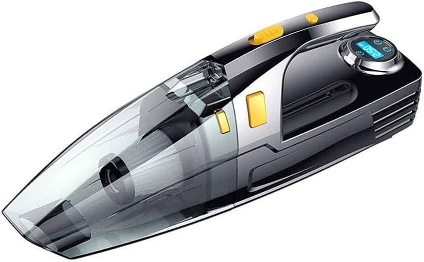 Handheld Vacuum Cleaner, Vacuum Handheld, 5500PA Power Vacuum Cleaner Wet/Dry Noise Reduction Portable Vacuum Cleaner Quick Charge Household and Car Vacuum Cleaner, LED Digital Display