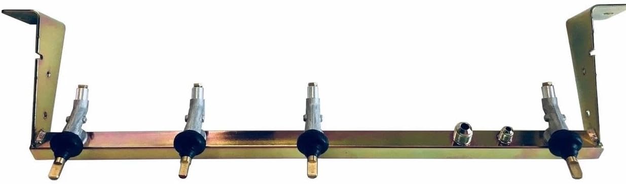 Weber 62762 Propane Grill Manifold with Regulator and Valves – Complete LP Gas Assembly for Genesis E-330 (2011–2016) – OEM BBQ Replacement Part