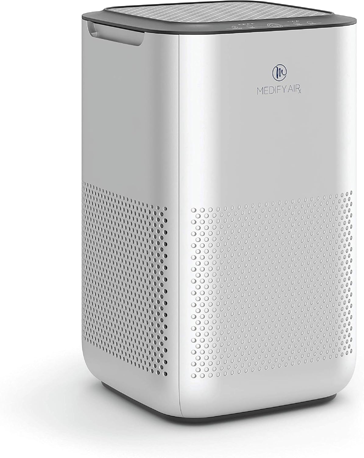 Medify MA-15 Air Purifier with True HEPA H13 Filter | 585 ft² Coverage in 1hr for Allergens, Smoke, Wildfires, Dust, Odors, Pollen, Pet Dander | Removal to 0.1 Microns | Silver, 1-Pack