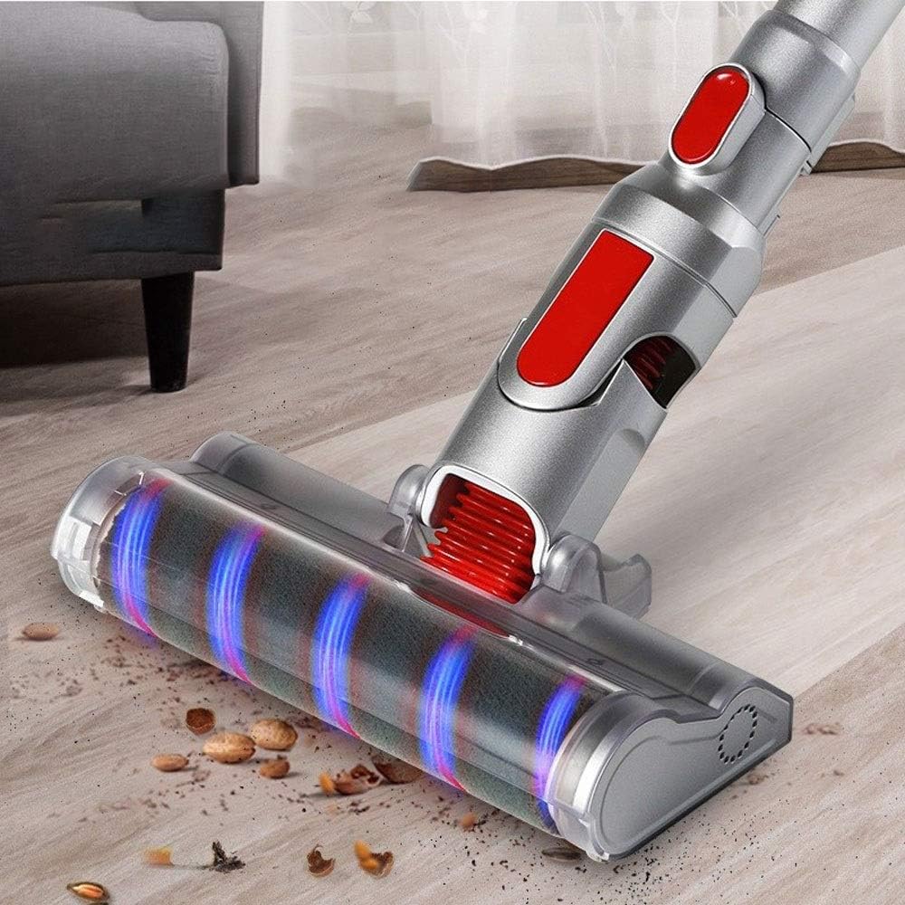 Hand Held Vacuum, Cordless Vacuum Cleaner, 9KPa Powerful Suction Stick and Handheld Light Weight Bagless 0.6L Large-Capacity Dust Cup Vacuum Ideal for Hard Floor Carpet for Home (Color : C)
