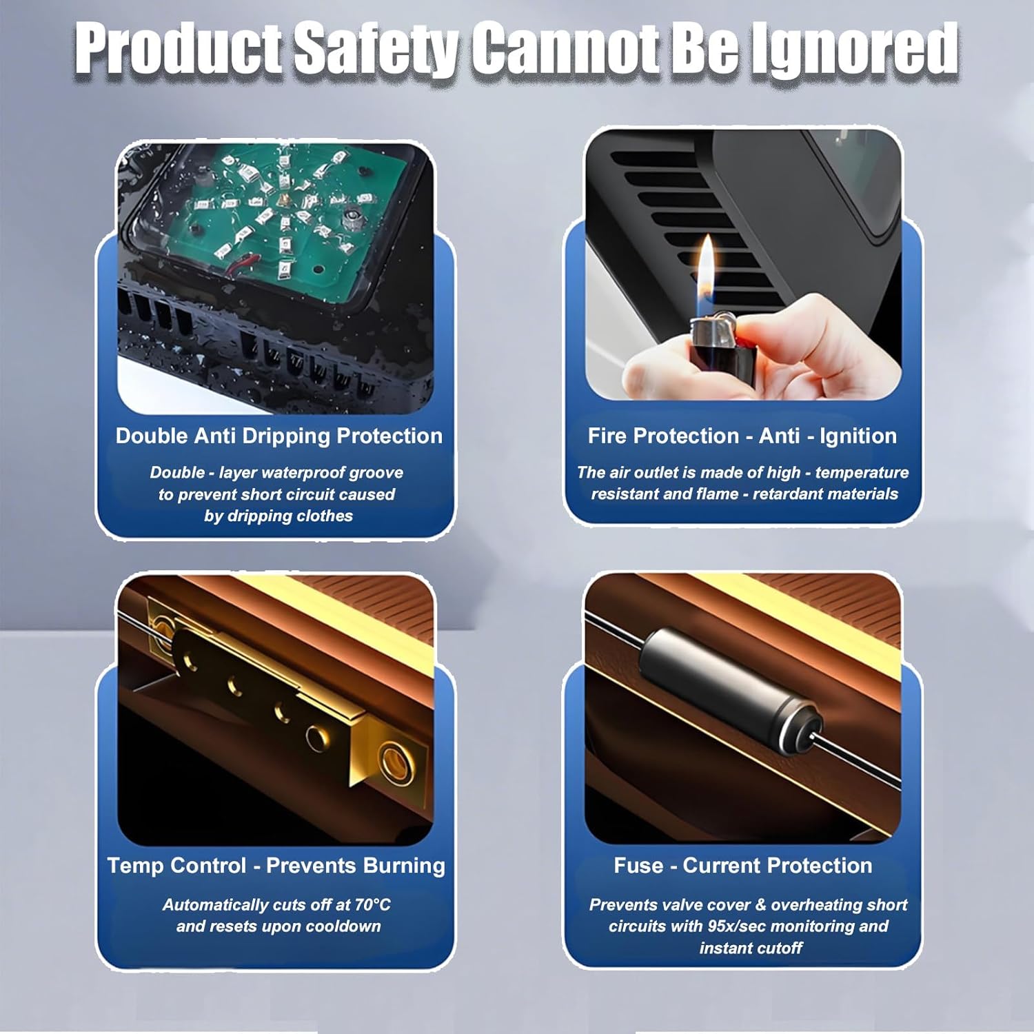 Energy Saving Travel Clothes Dryer Large Capacity With Touch Control, Perfect For Dorms Small Spaces, 1300w Foldable Garment Dryer, 3D Hot Air Circulation 65°C Gentle Drying