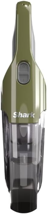 Shark Cordless Handheld Vacuum Cleaner – HyperVelocity Suction, Lightweight & Portable, XL Dustbin, Washable Filter, Pet Hair Tool & Crevice Tool – Green