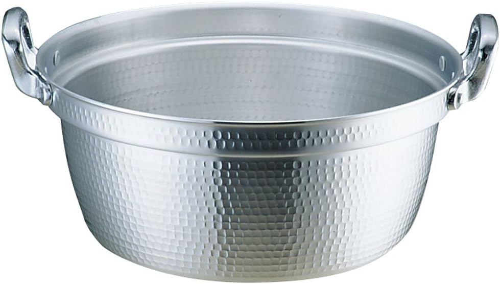 Akao Aluminum DON Pot with Don Spread Circle 17.7 inches (45 cm) Aluminum Alloy, Handle (Aluminum Die Cast) Japan AEV02045