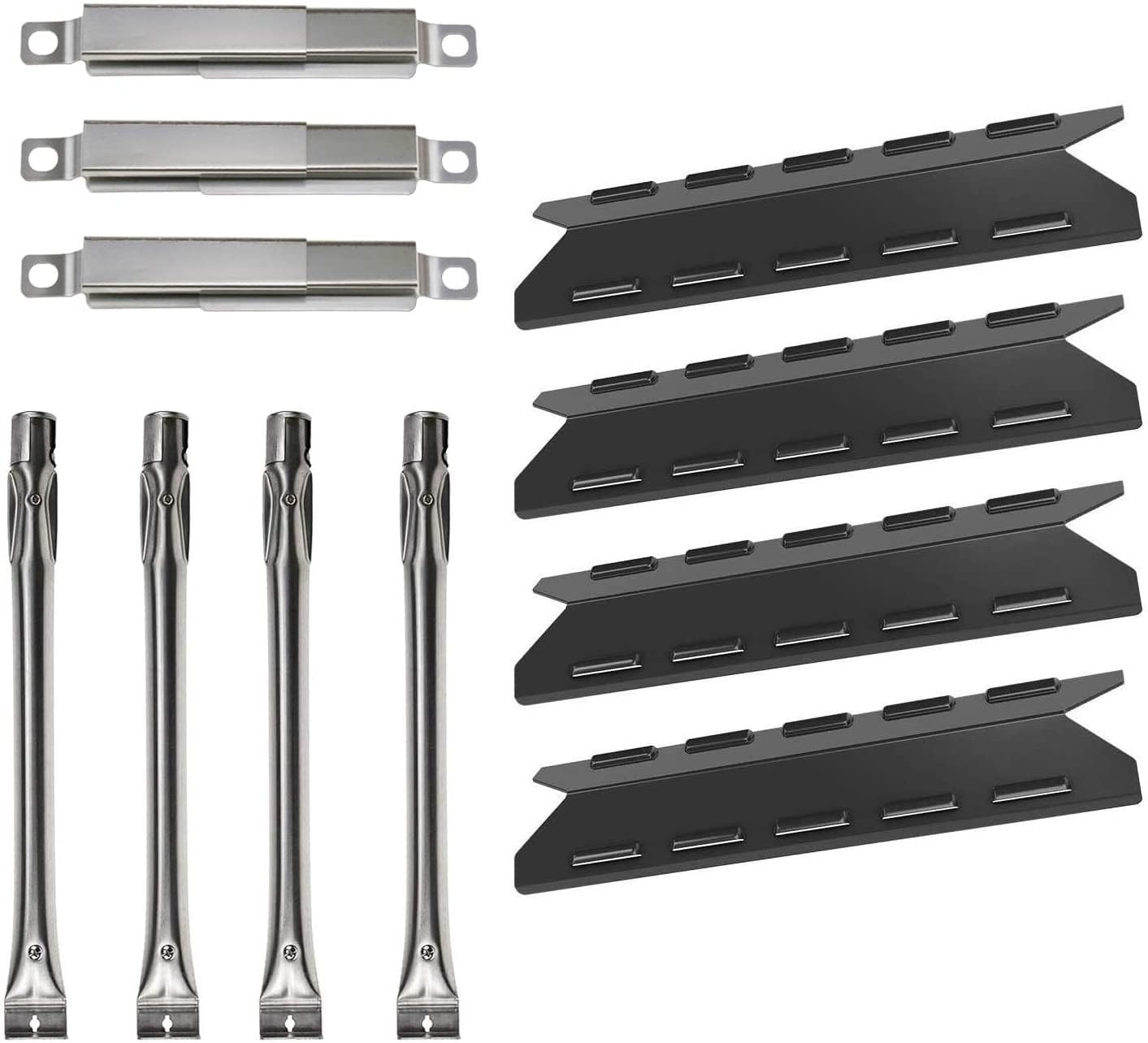 #US BBQ Grill Heat Plates Burners Crossover Tubes Replacement for