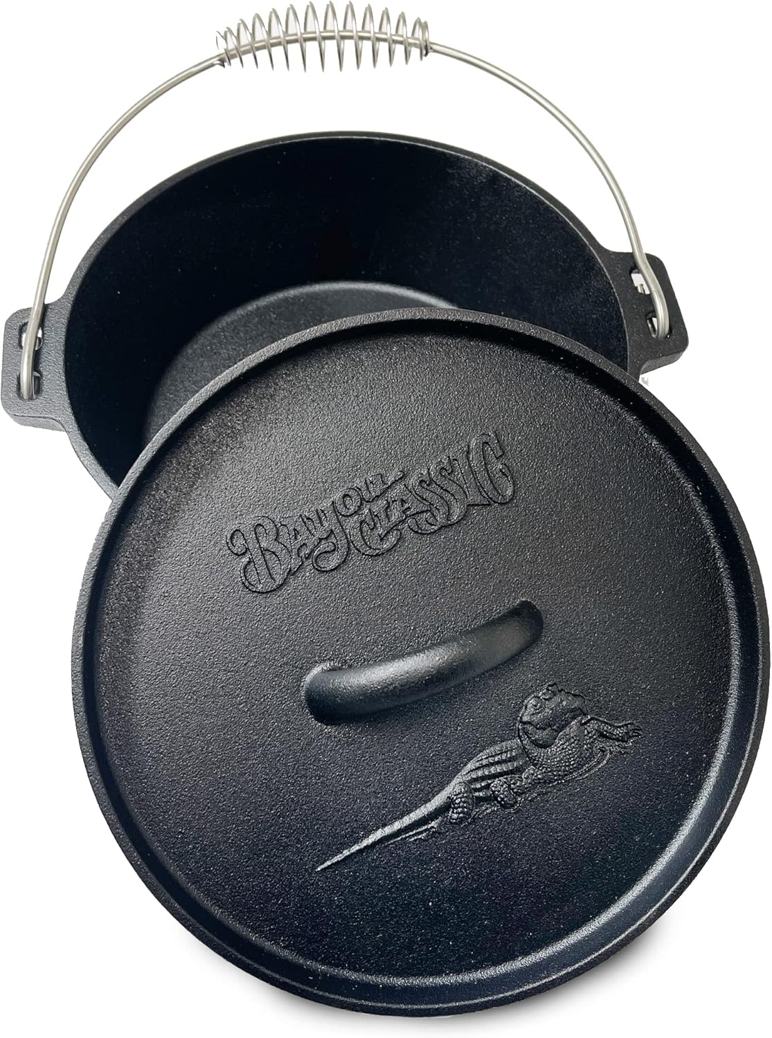 Bayou Classic 7400 4-Quart Cast Iron Dutch Oven