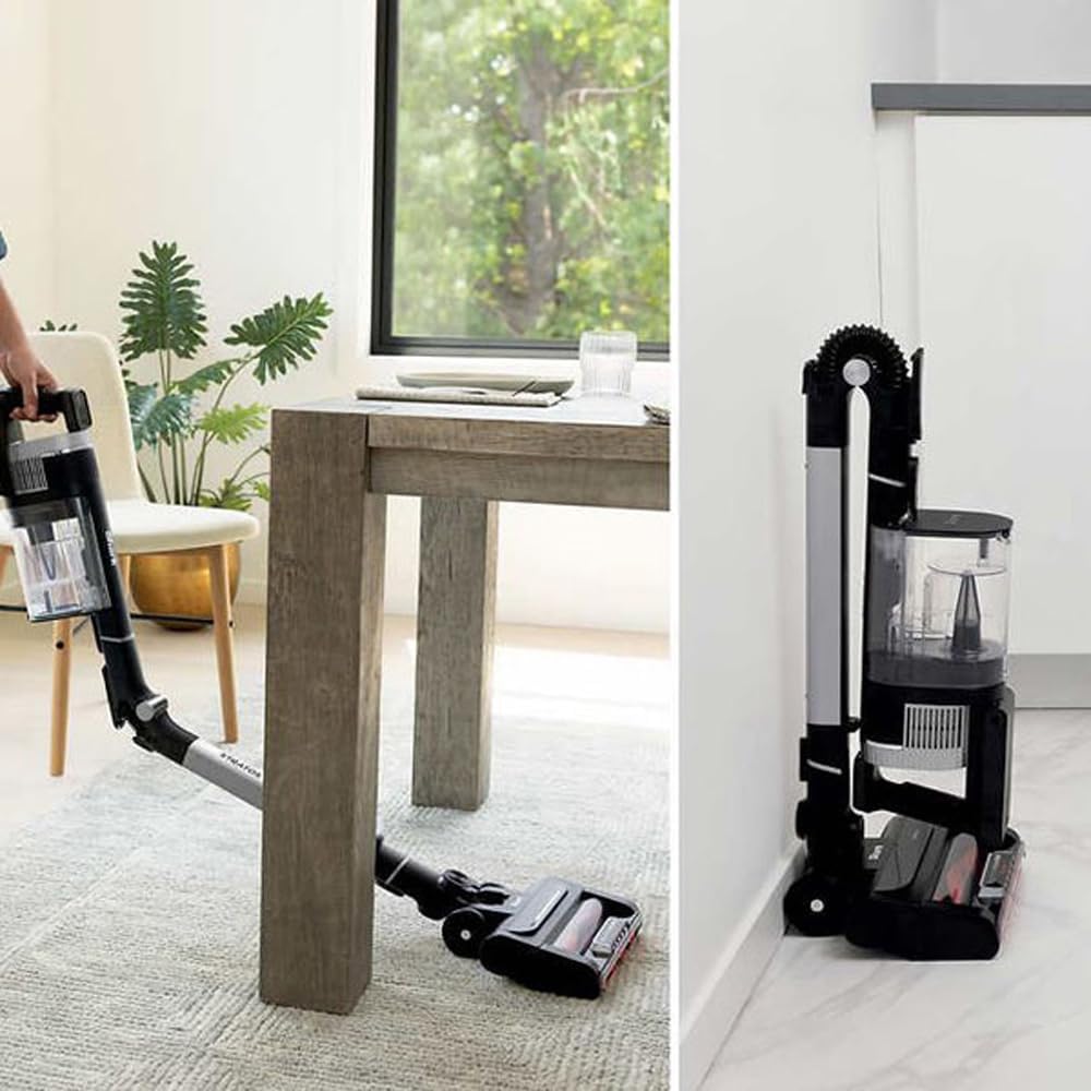 Shark UZ865H Stratos Cordless Stick Vacuum with Clean Sense IQ Bundle with 3 YR CPS Enhanced Protection Pack (Renewed)