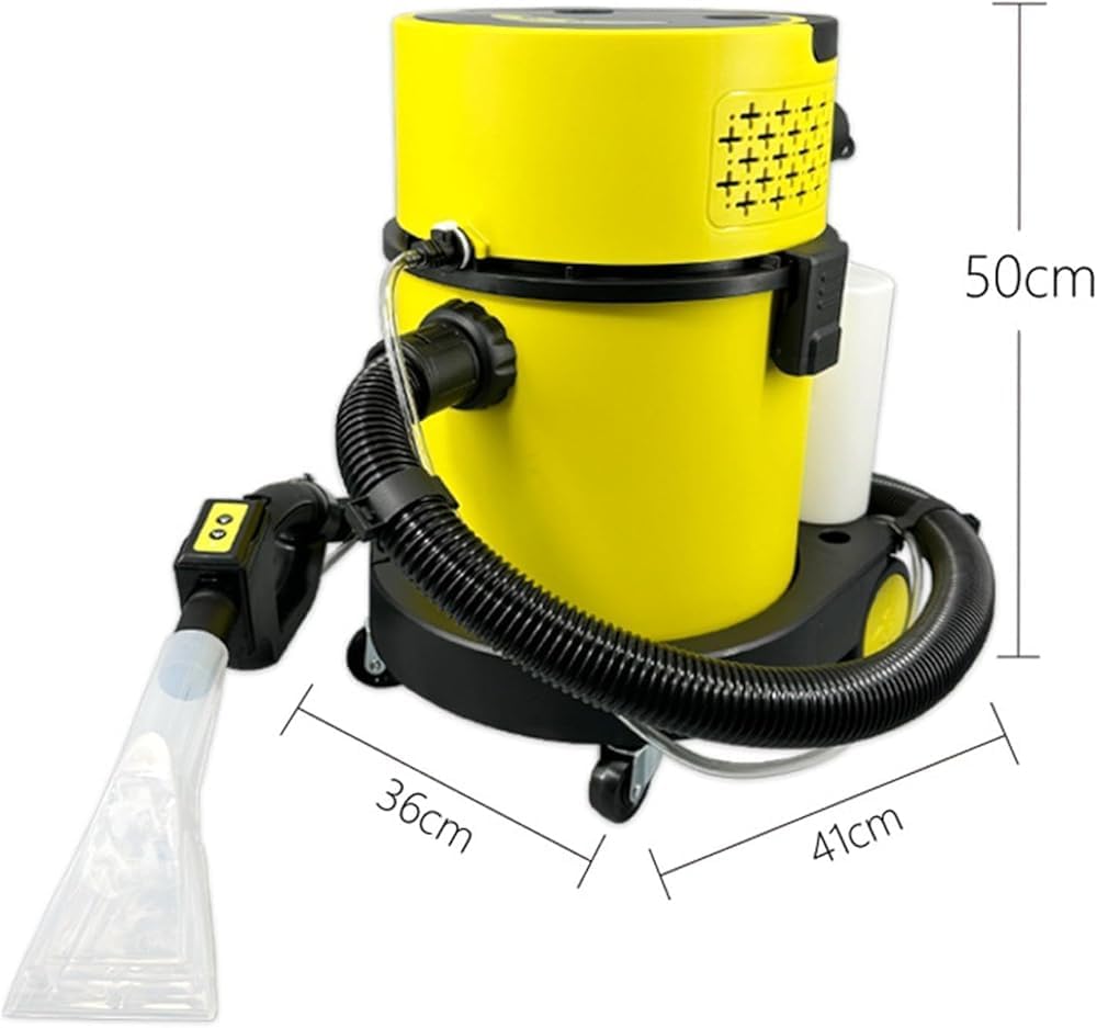 1600w Wet Dry Vacuum 2-in-1 Upholstery Cleaner, Carpet Cleaner and Wet Dry Vacuum, 25l Stainless Steel Container