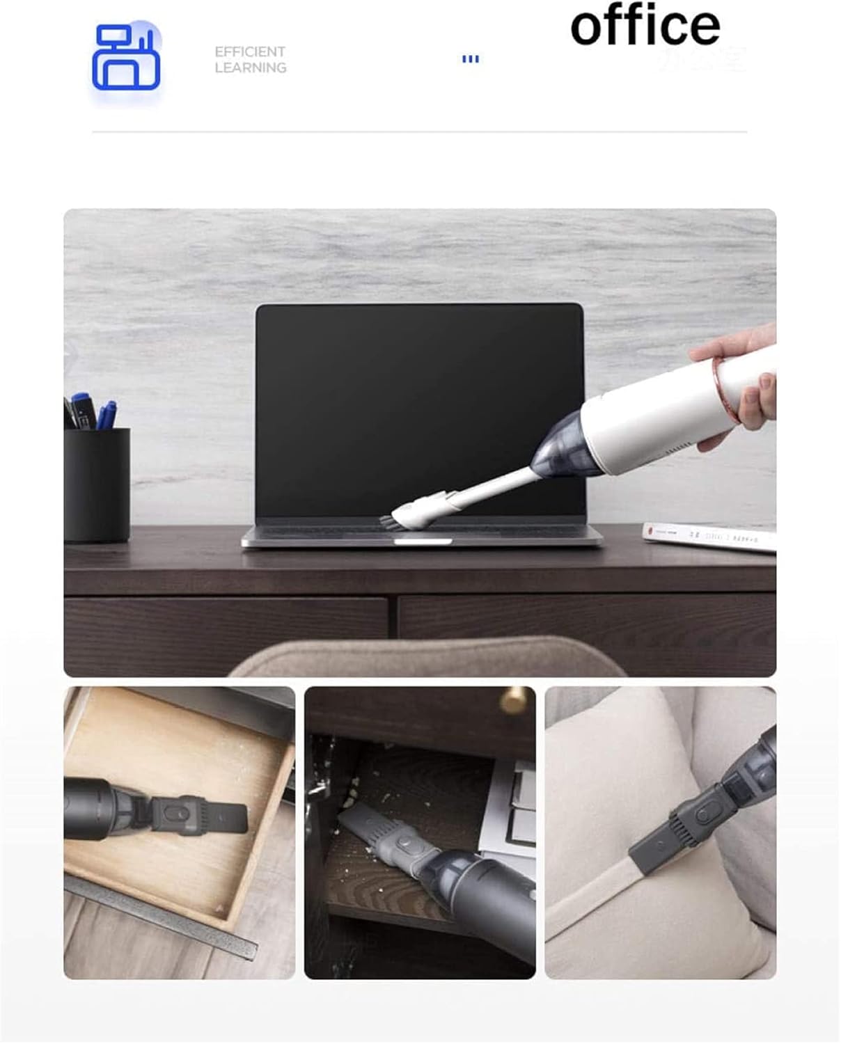 Handheld Vacuum Cleaner Cordless, Mini Vacuum Cleaner with Strong Suction for Pet Hair, Home and Car Cleaning Vacuum Cleaner