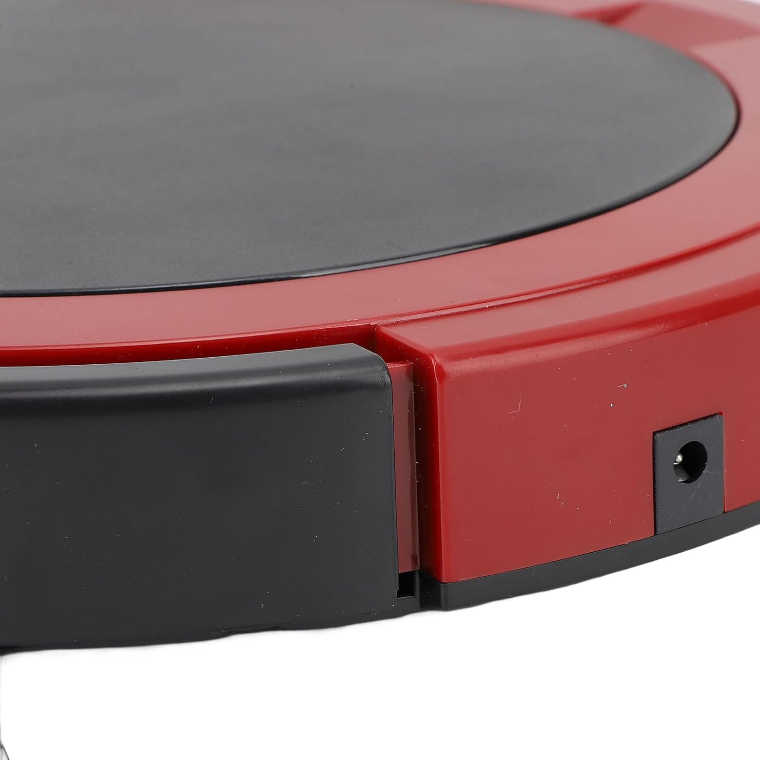 ZJchao Sweeping Robot Strong Suction Mopping Vacuum Cleaner Automatic Avoidance Quiet 3 in 1 Robotic Vacuum for Home (Red)