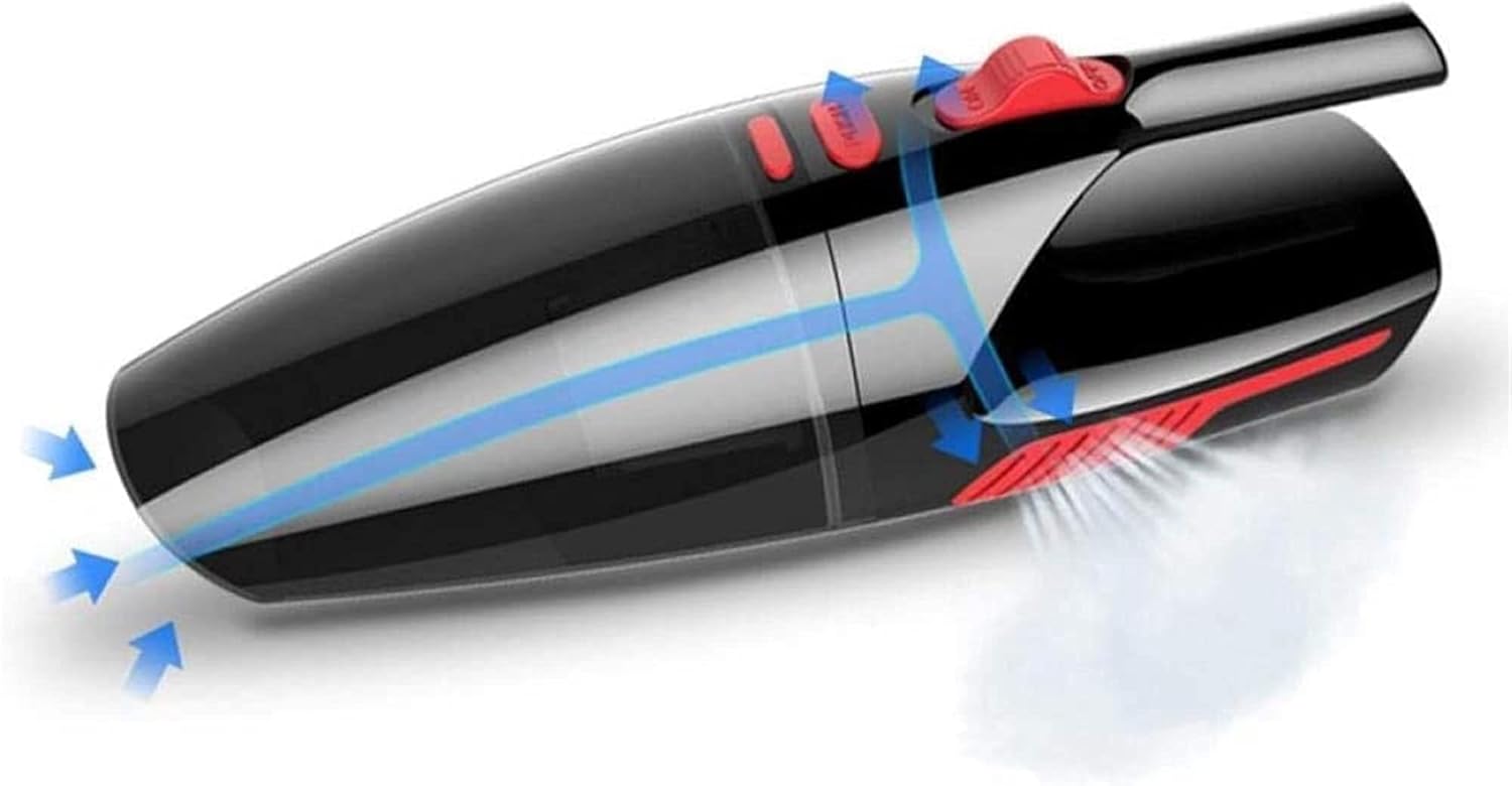 Handheld Vacuum, 5000PA with Powerful Cyclonic Suction, Lightweight Portable Hand Vacuum Cleaner Powered for Home and Car Cleaning