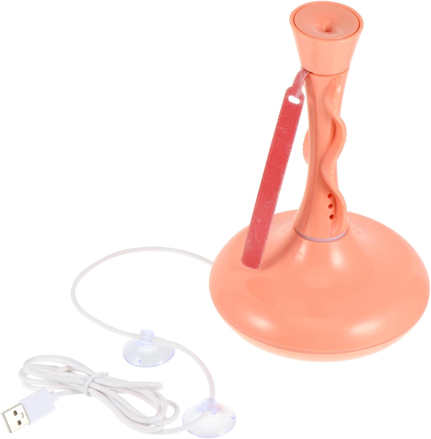 Veemoon 360degree Portable High-efficiency Laundry Cleaner Tool Washing Machine for Travel with Spin Function Compact Design for Clothes Socks and Towels Red Color