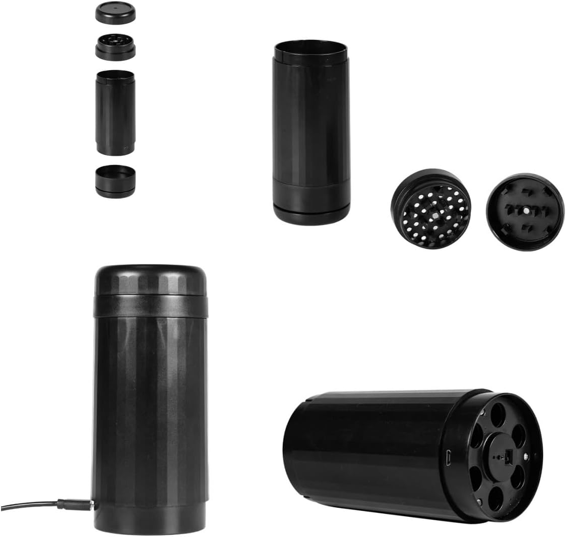 Zablendpro - 2in1 Roller Grinder, 2025 Best Za Blend Pro Roller Grinder and Cone Filler, Portable Rechargeable Large Automatic Filling Rolling Machine, Easy to clean and use