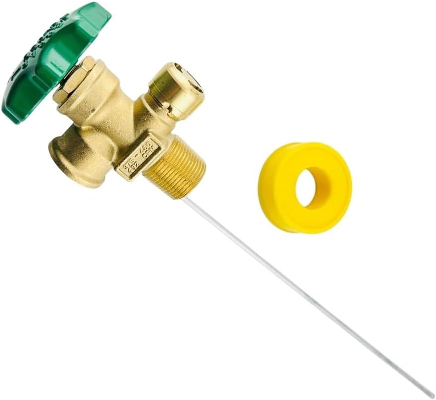 100lb Propane Tank Service Valve Coupler BBQ POL 100 Lb Grill Heater LPG 10.2