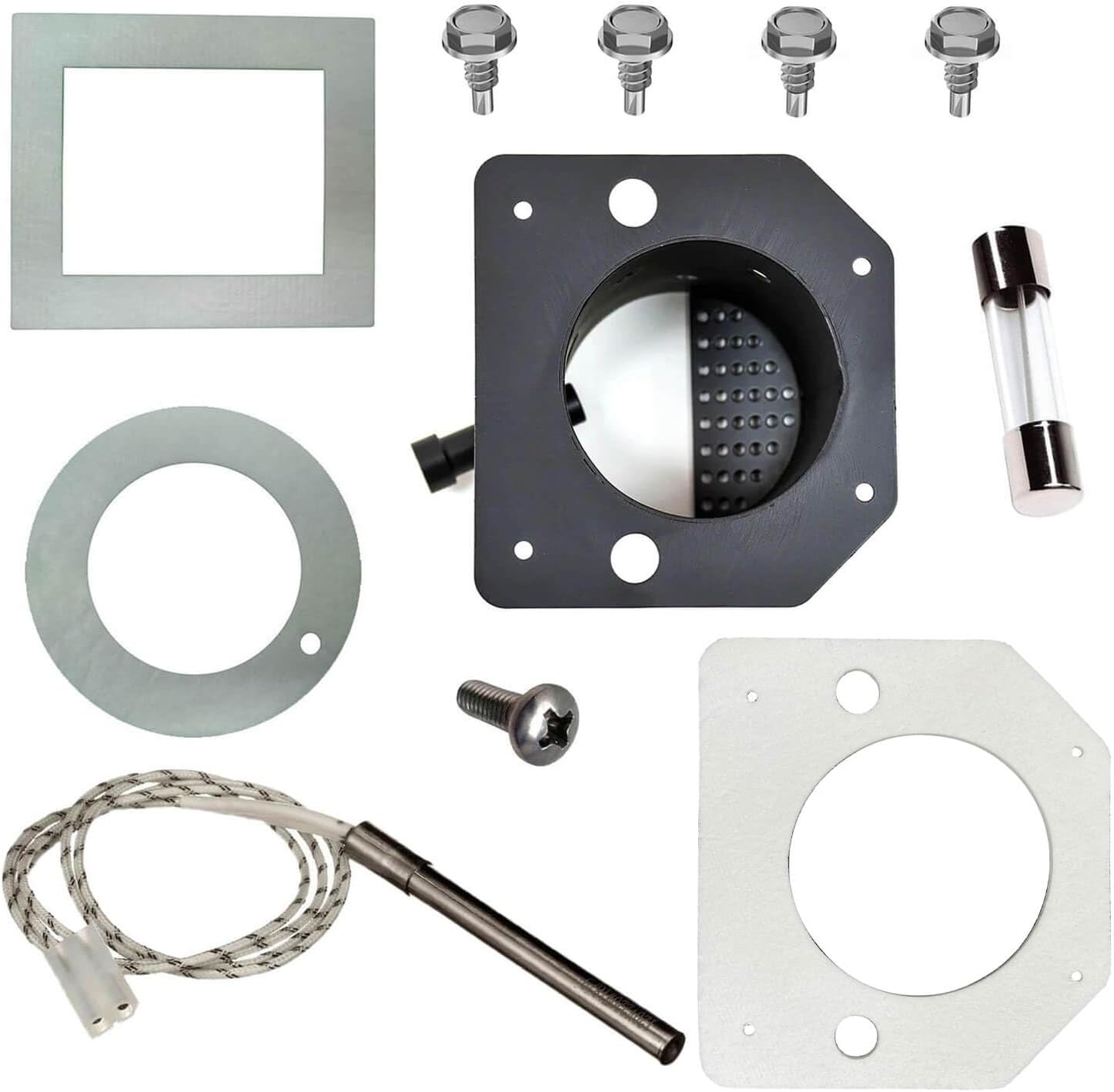 Grill Parts For Less, Pellet Grill Igniter & Burn Pot Kit Compatible to parts used in Cuisinart Pellet Grills