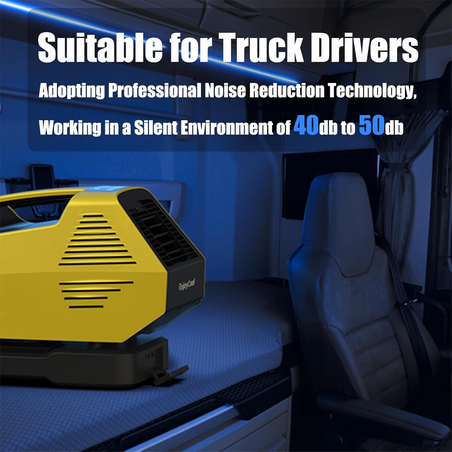 Enjoycool Portable Air Conditioners,Built-in Cool,Fan,Sleep Modes•pet houses,2380BTU Fast Cooling Outdoor Air Conditioner•24Volt 220W Low Power Consumption•tent air conditioner