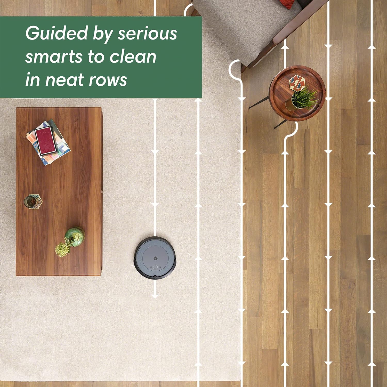 iRobot Roomba i4+ (4552) Robot Vacuum with Automatic Dirt Disposal - Empties Itself for up to 60 Days, Wi-Fi Connected Mapping, Compatible with Alexa, Ideal for Pet Hair, Carpets (Renewed)