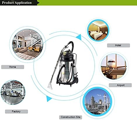 Carpet Cleaner Machine 20L,3 in 1 Stainless Steel Extractor,Deep Cleaning,Household Commercial,for Carpets,Sofas