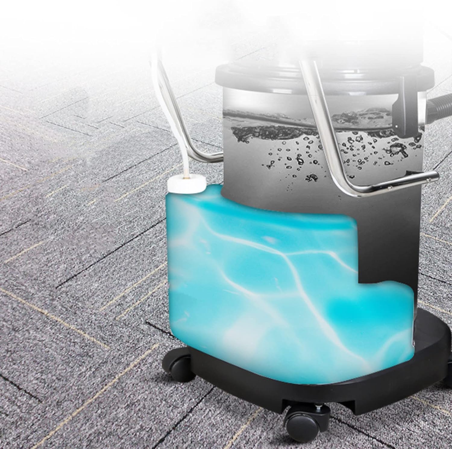 INTBUYING Carpet Cleaning Machine 80L/21Gal Carpet Extractor Multifunctional Wet and Dry Vacuum Cleaner 3 in 1 Stainless Steel Portable Upholstery Cleaner Sofa Curtain Cleaning Machine 2000W 110V