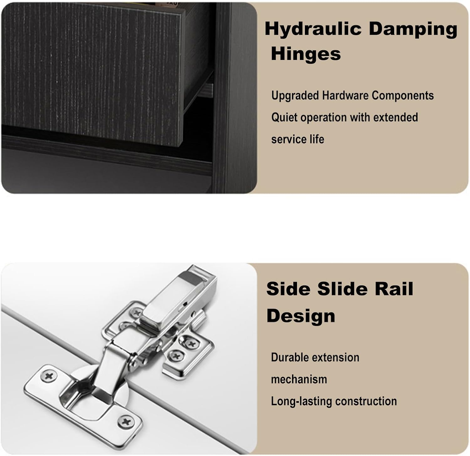 JSWHYBD Robot Vacuum Cabinet with Wheels and Drawer, Wooden Storage Cabinet for Vacuum Cleaner, Mobile Side Table for Living Room, Bedroom & Kitchen, 20.1