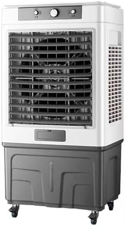 Swamp Cooler, Evaporative Air Cooler, 75L Large Capacity Water Tank, Outdoor Air Conditioner, 3 Speed, 5 Ice Boxes, for Indoor & Outdoor Garage, Patio, courtyard, factory Workshop