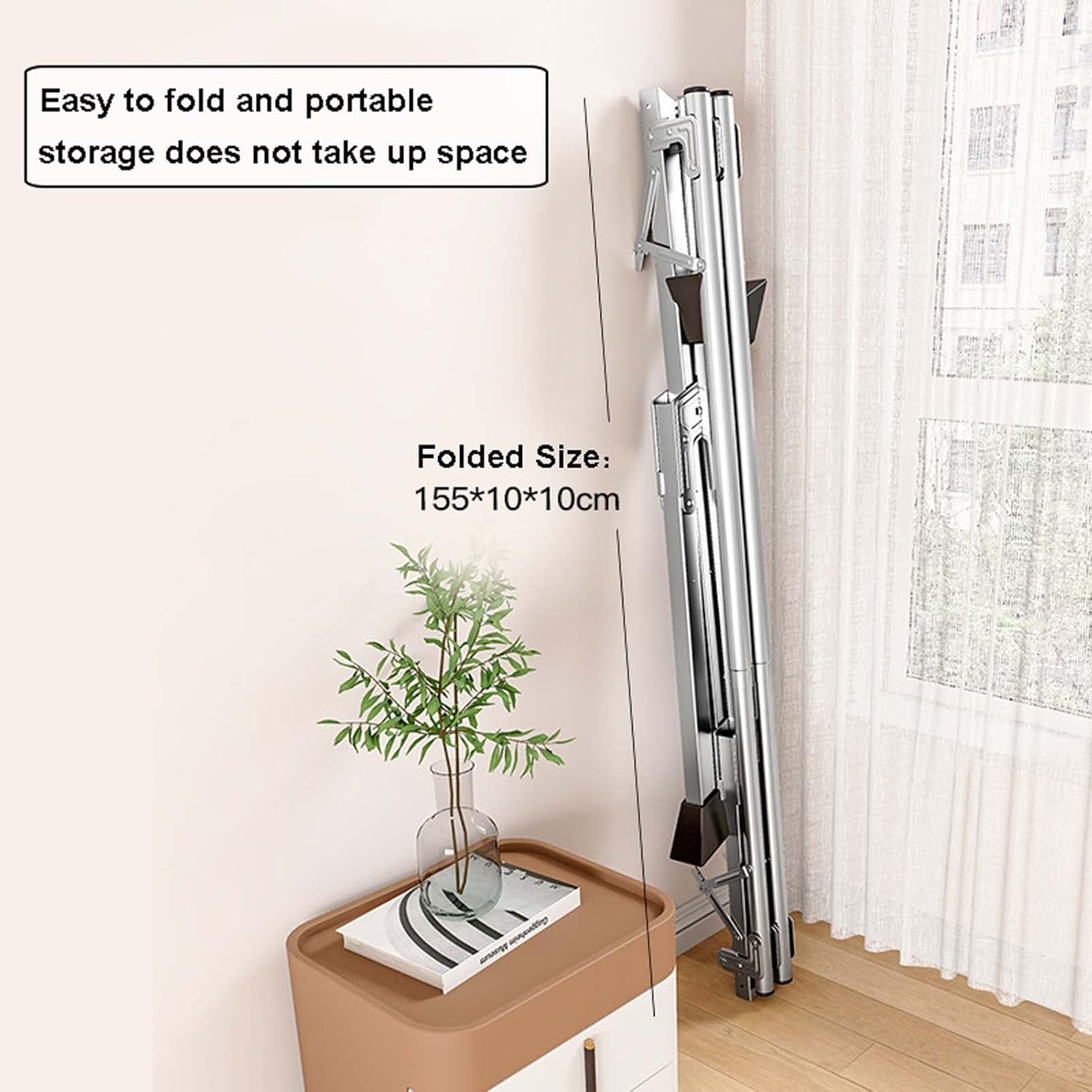 240cm Heavy Clothes Drying Rack, Foldable Laundry Drying Rack, Clothes Drying Rack for Clothes Hanging, Expandable Clothes Dryer Rack, Clothes Rack