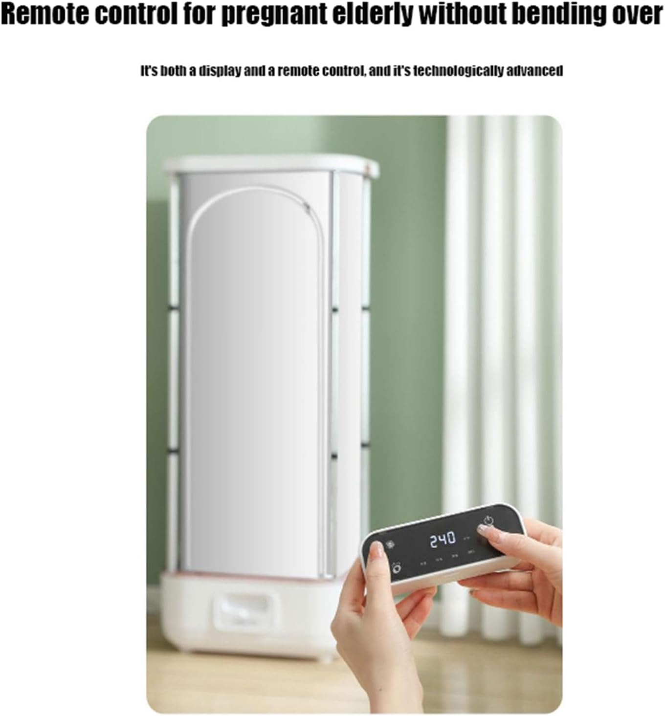 Automatic Ironing Machine,Portable Steam Drying Smart Machine,Ironing Clothes Folding Wrinkle Removal Machine with Remote Control Automatic Steam Ironing Machine