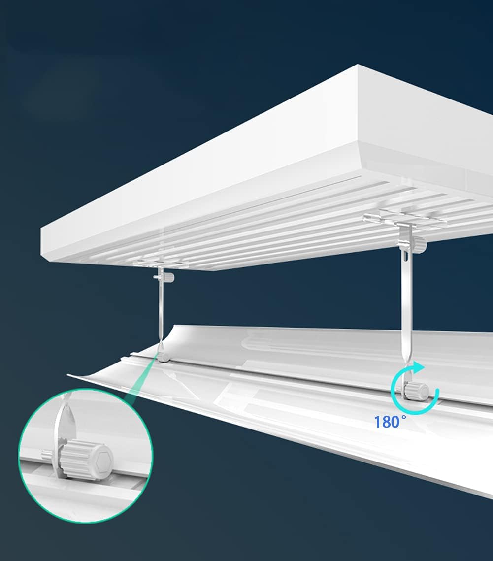 Central Air-Conditioning Windshield, Anti-Straight Wind Deflector Air Outlet Baffle Office Air Conditioner,130cm